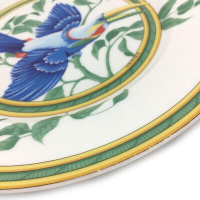 楽天市場】HERMES【エルメス】トゥカン 中皿 プレート 野鳥柄 食器
