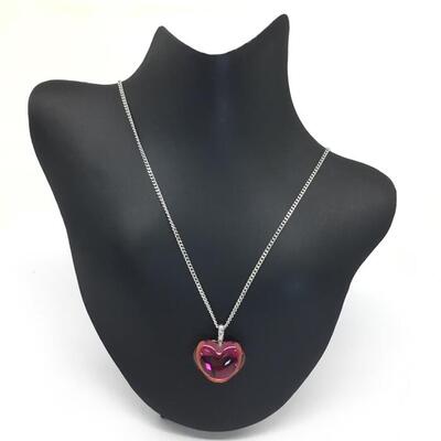 楽天市場】Baccarat【バカラ】ハートトップ ネックレス SV925 約5.7g