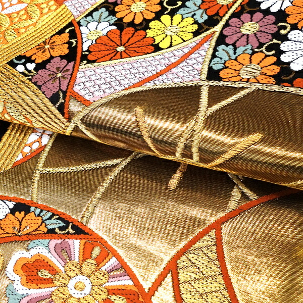 楽天市場】袋帯 振袖用 金色 志都香 仕立て付き ゴールド 成人式 帯