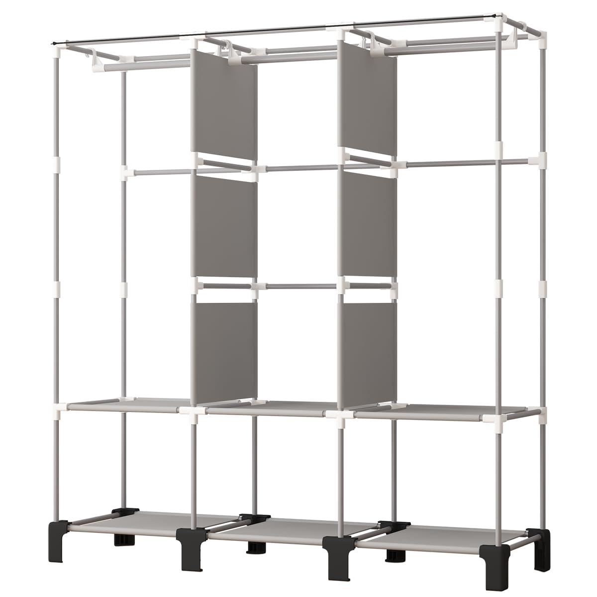 楽天市場】簡易ポータブル組立クローゼット防湿防塵防カビ不織布