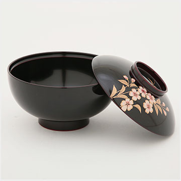 楽天市場】雑煮椀 蓋付き フタ付き 円山吸物椀揃(溜) 5客セット 日本製