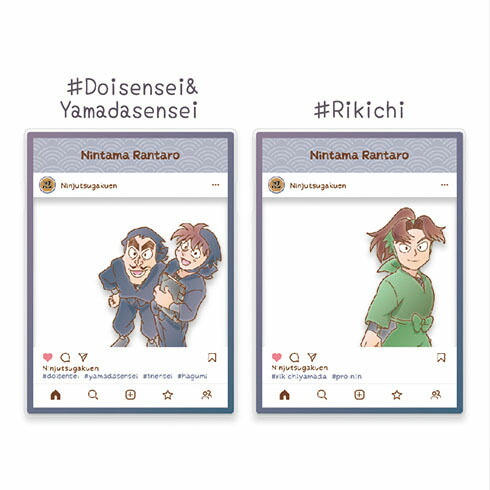 楽天市場】忍たま乱太郎アクリルトレカプレート インスタ風 第六弾