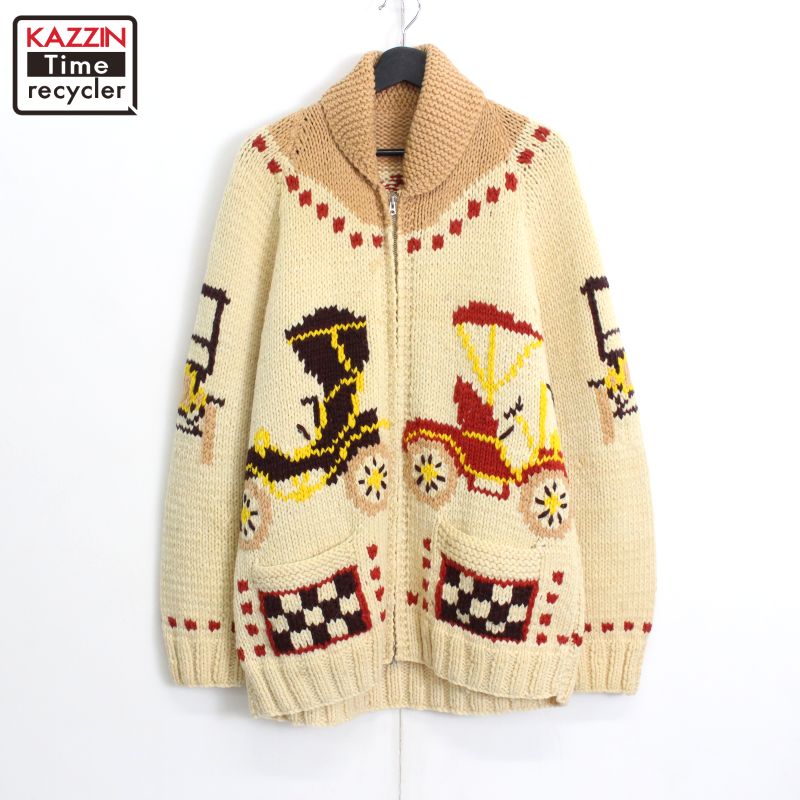 楽天市場】60s ヴィンテージ カウチンセーター クラシックカー ニット