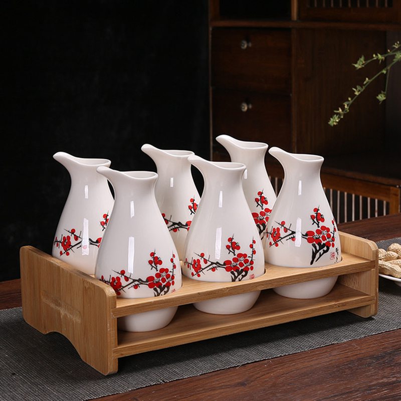 楽天市場】徳利 絵柄 酒器セット とっくり セット 7点セット 徳利6個+