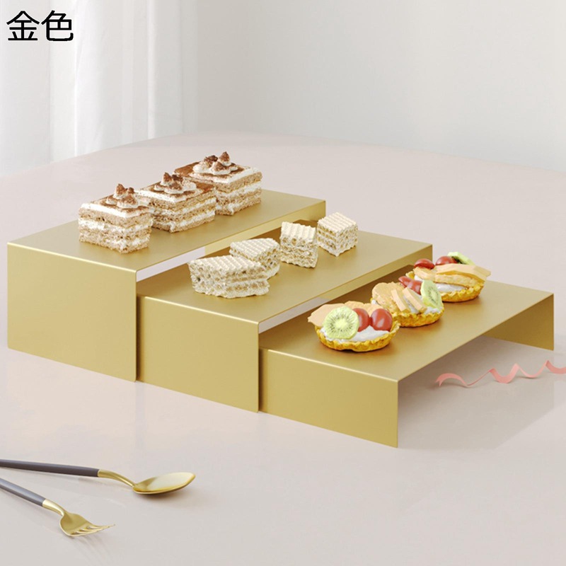 楽天市場】ケーキスタンド 長方形 デザートラック フルーツプレート