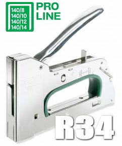 楽天市場】ラピッド PROLINE ガンタッカー R34E（ステープルは別売