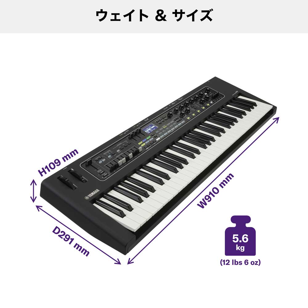楽天市場】YAMAHA CK61 ヤマハ シンセサイザー 61鍵盤 : MUSICLAND KEY