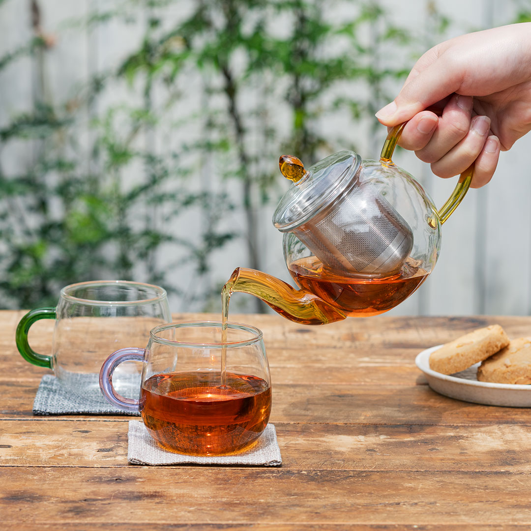 楽天市場】【KEYUCA公式店】ケユカ maco 耐熱ガラスティーカップ