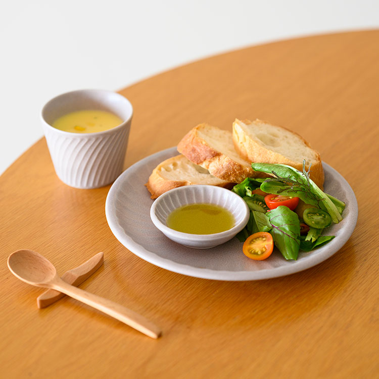 楽天市場】【KEYUCA公式店】ケユカ [美濃焼] 流削ぎ プレート 21.5cm