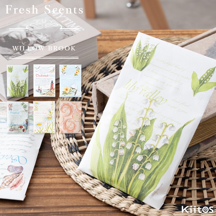 楽天市場】芳香剤 サシェ WILLOW BROOK ウィローブルック フレッシュ