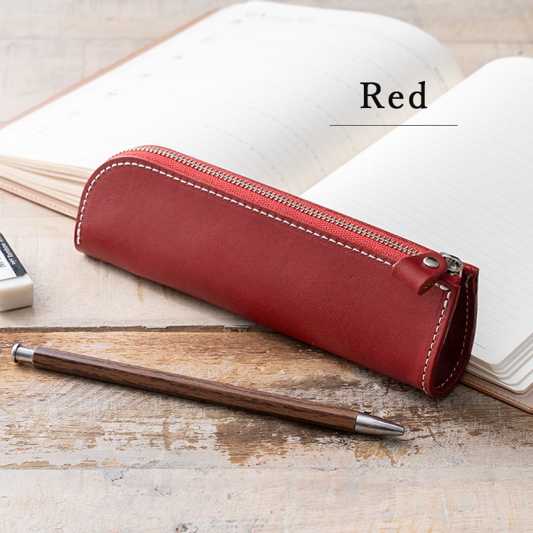 楽天市場】ペンケース 革 おしゃれ 名入れ対応 姫路レザー 牛革