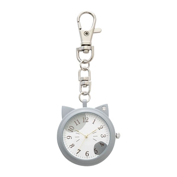 楽天市場】懐中時計 キーホルダーウォッチ 3気圧防水 キャットモチーフ