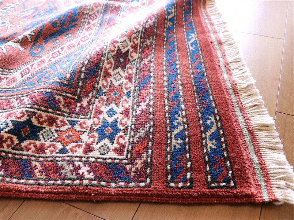 楽天市場】トルコの手織りのじゅうたん・ウール100%の新しいカーペット