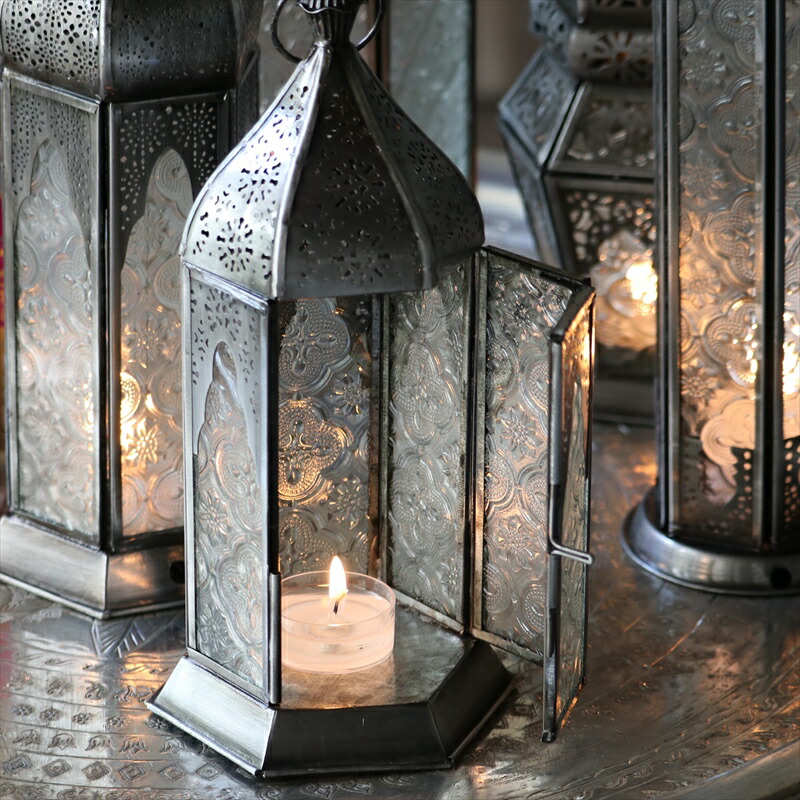 楽天市場】【15%OFFクーポン対象】モロッコランタン・キャンドル