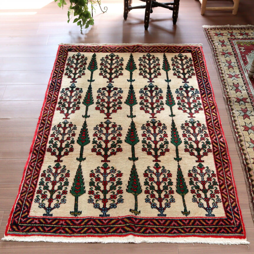 楽天市場】【15%OFFクーポン対象】トライバルラグ 手織り絨毯 トルコ