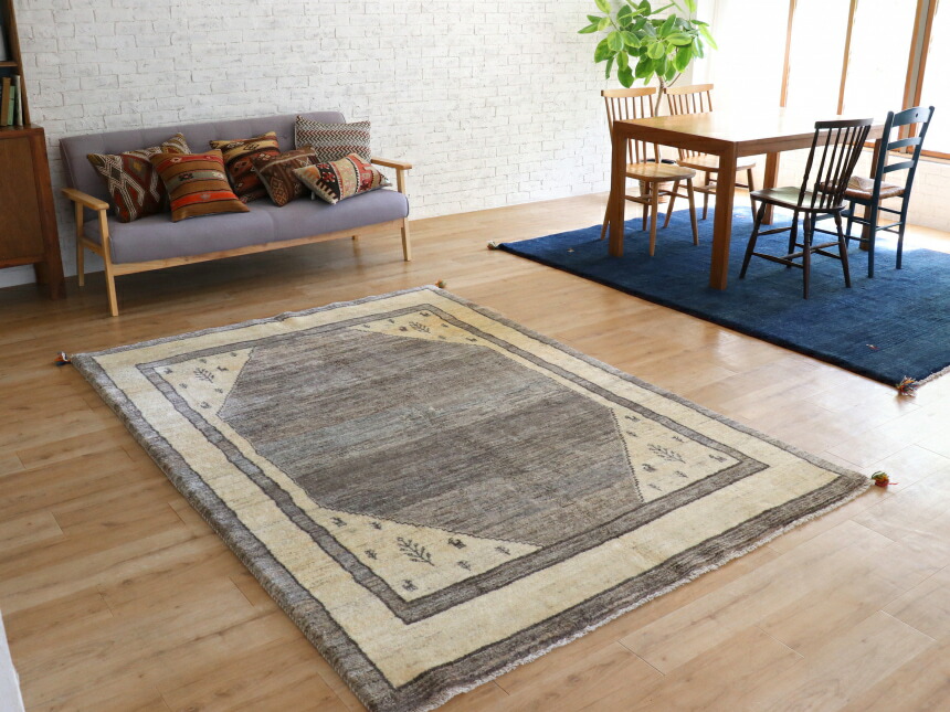 楽天市場】【15%OFFクーポン対象】ギャッベ イラン産手織りラグ