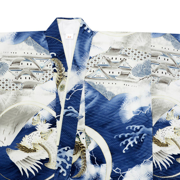 楽天市場】七五三 着物 3歳 男の子 ブランド被布セット 華徒然「薄青