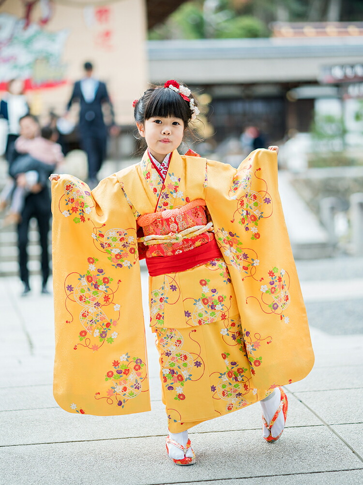 楽天市場】【レンタル】【七五三レンタル】 七五三 女の子 着物セット