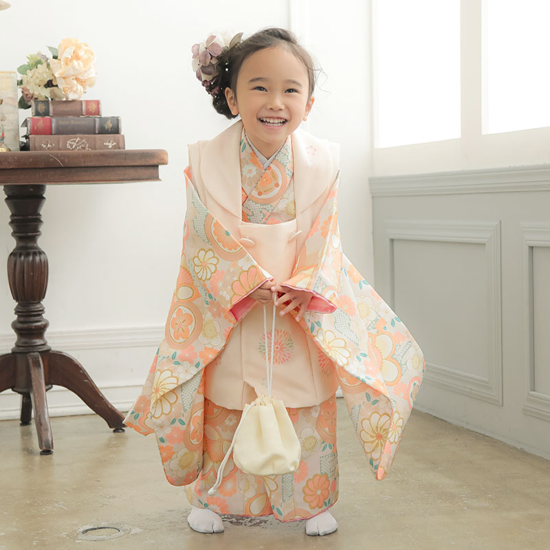 楽天市場】【レンタル】[七五三 着物 3歳 女の子] 三歳 「K155 KAGURA