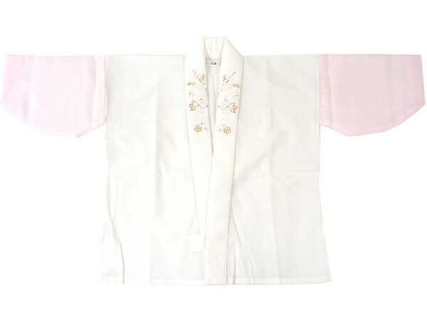 楽天市場】襦袢 子供用 刺繍 半衿付き 七五三 3歳 7歳 女の子 ピンク