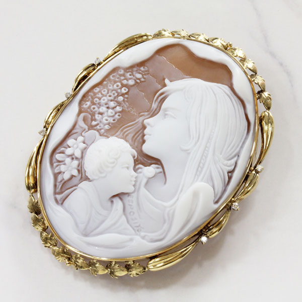 楽天市場】シェルカメオ／フランシスコ・エスポジト作シェル（貝