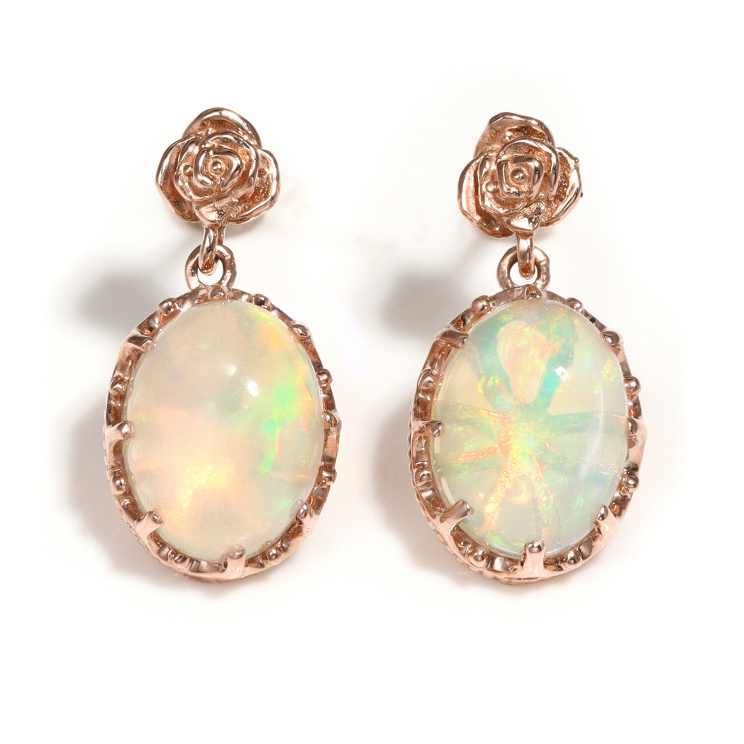 楽天市場】【最短当日出荷】エチオピア産オパール 薔薇の花モチーフ