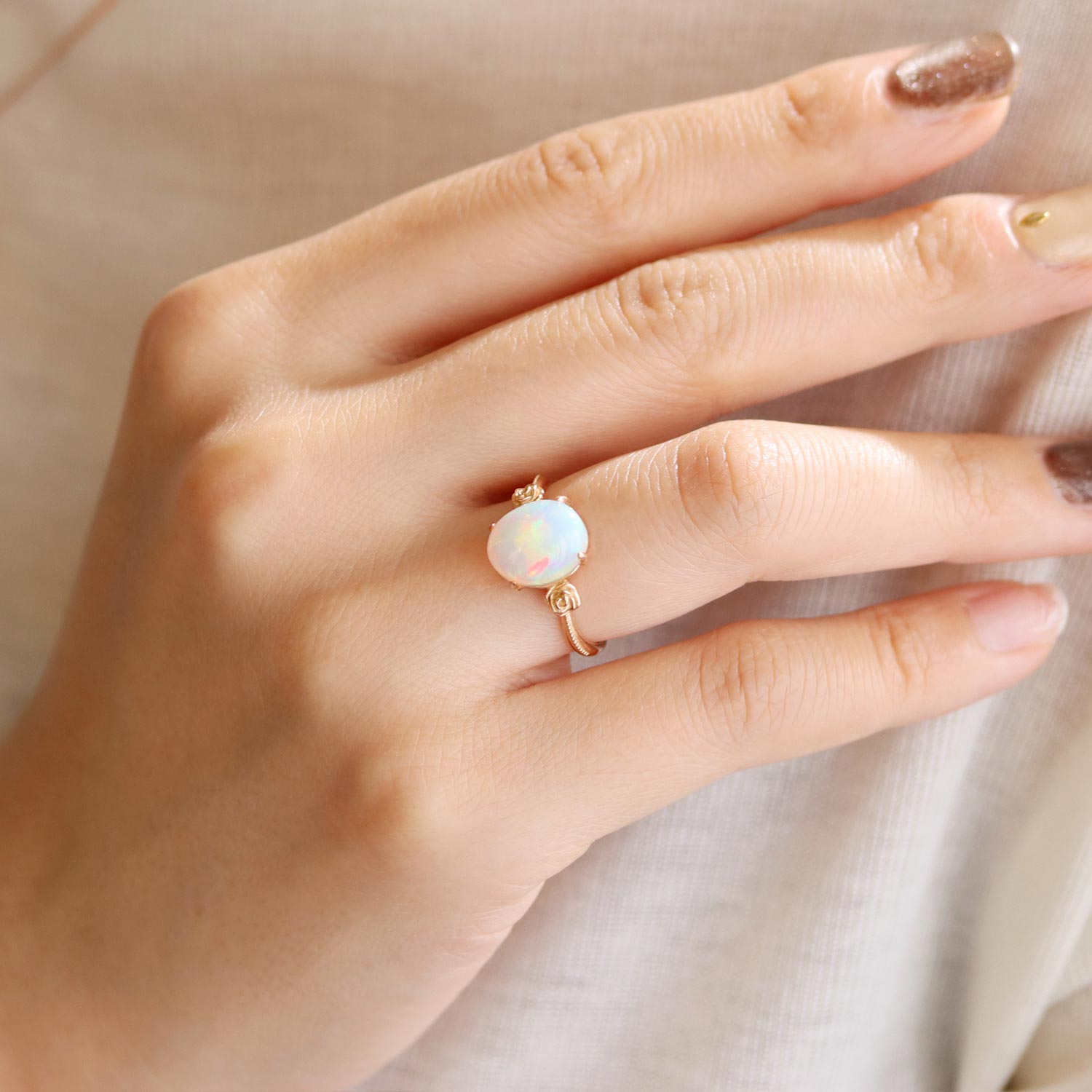 楽天市場】【最短当日出荷】薔薇の花モチーフ 1.9ctエチオピア産