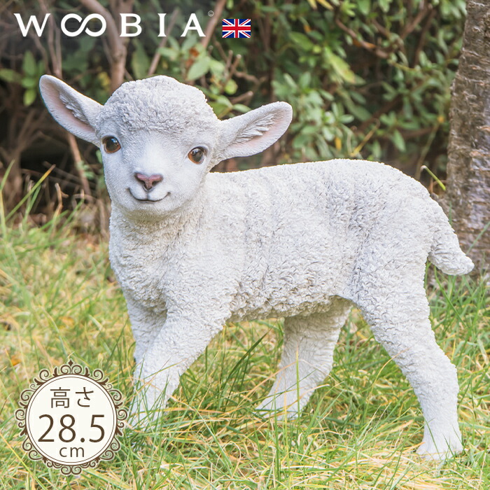 楽天市場】立ち上がった子羊《 ホワイト（28.5cm）》〔 WOOBIA