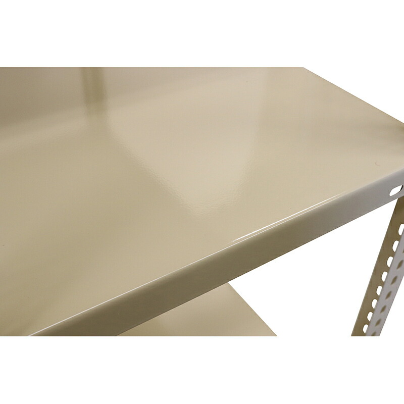 楽天市場】アイボリー スチール棚セット No.4 幅180 奥行45 高さ180cm