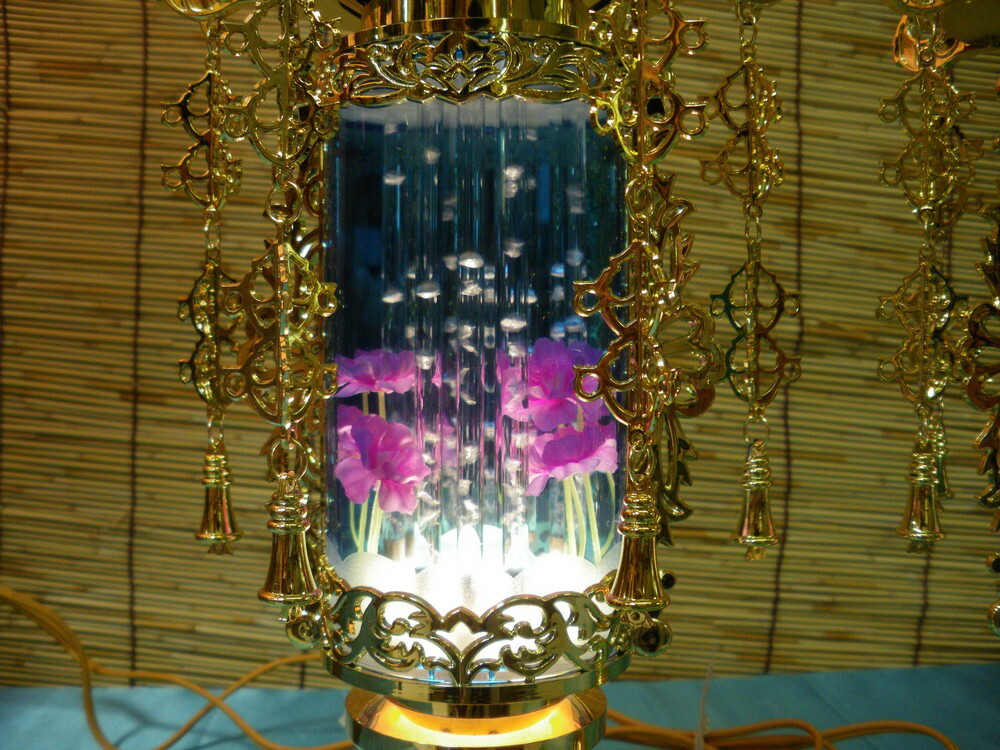 楽天市場】【霊前灯】7号バブル灯 ブルー バブル電装 : 仏壇仏具の岸佛光堂