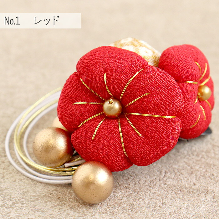 楽天市場】七五三 髪飾り 3歳 3才 三歳 7歳 7才 七歳 赤 白 黒 レッド