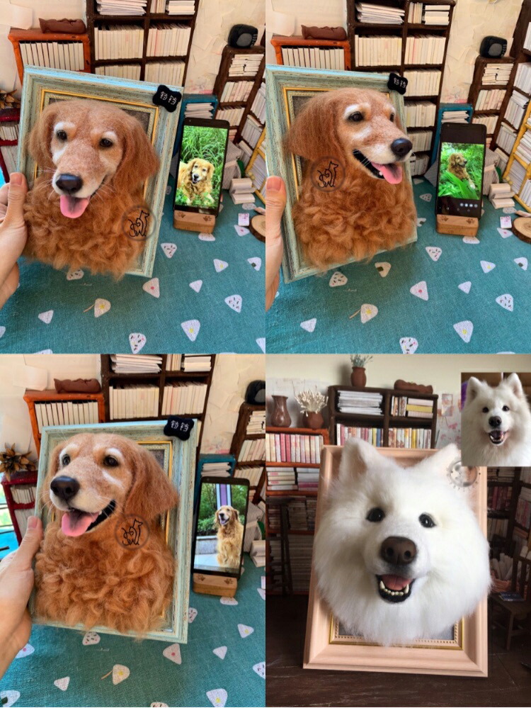 楽天市場】【動画あり】羊毛フェルト オーダーメイド 超リアル 猫 愛犬