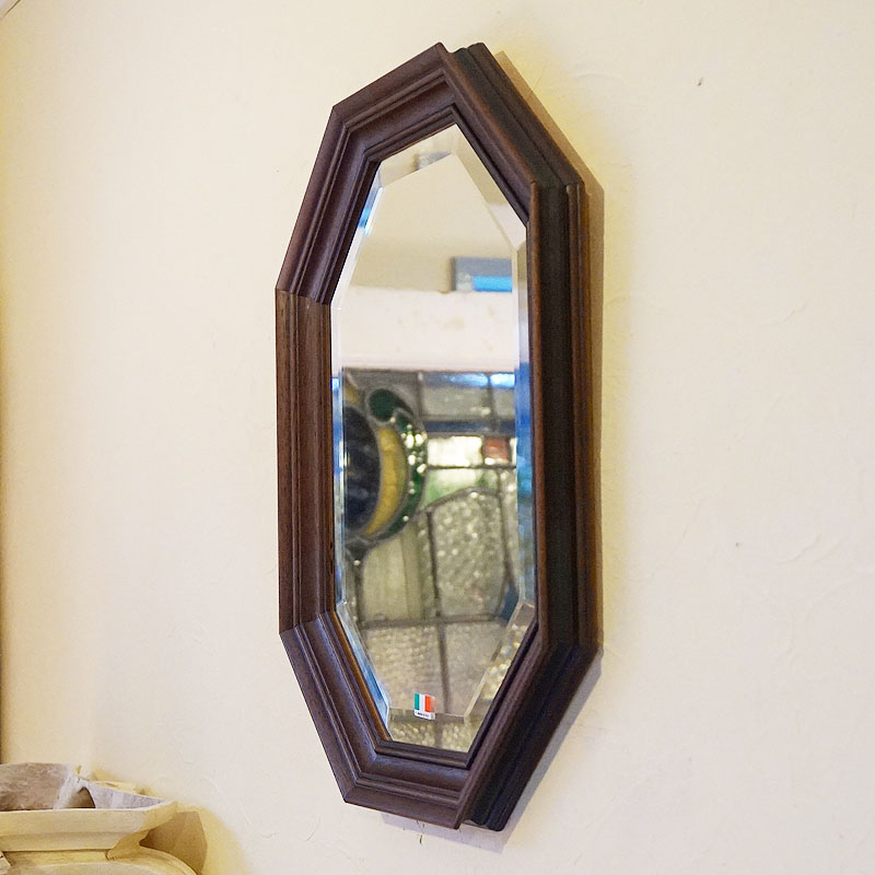 楽天市場】鏡 壁掛け イタリア製 八角ミラー 壁掛け Mirror ウォール