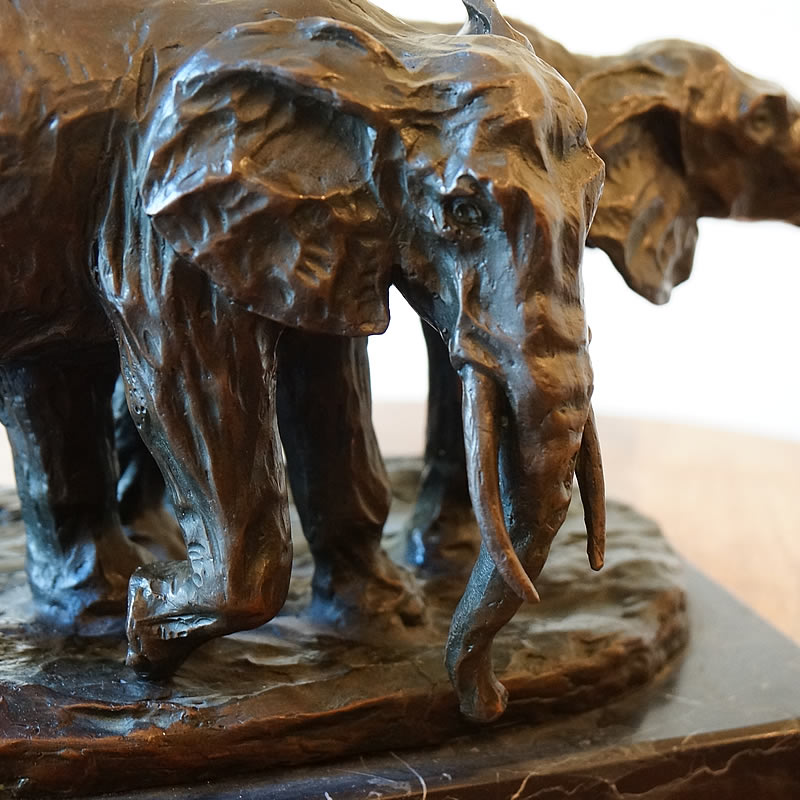 楽天市場】【スーパーセール期間限定価格】 アレキサンダー社 2頭の象