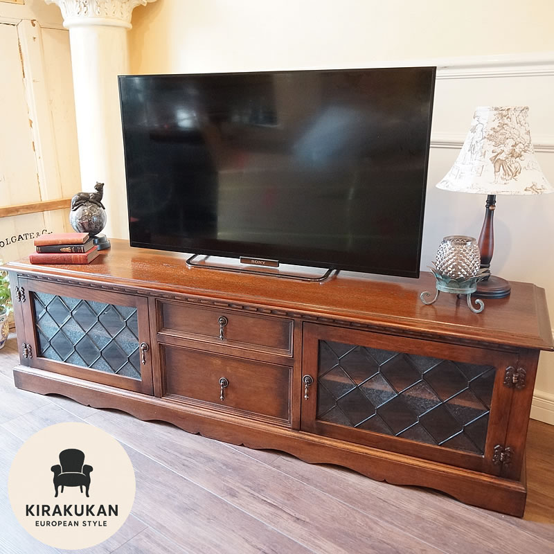 楽天市場】アンティーク家具 テレビ台 160 TV台 おしゃれ JG506-160 リ
