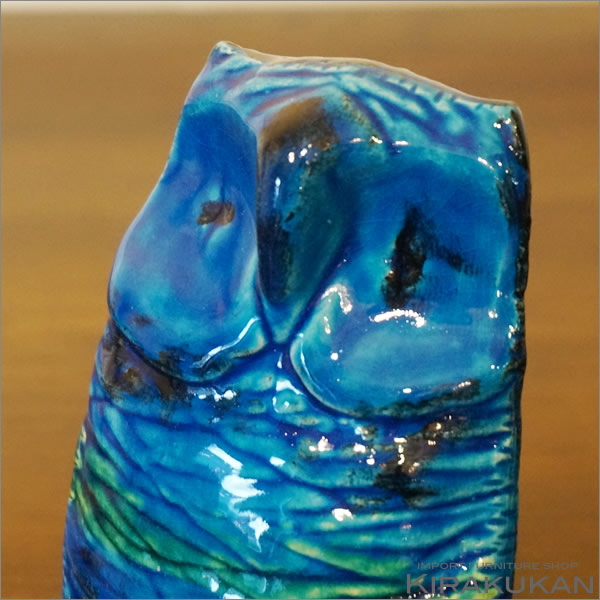 楽天市場】BITOSSI ビトッシ イタリア置物 フクロウ リミニブルー