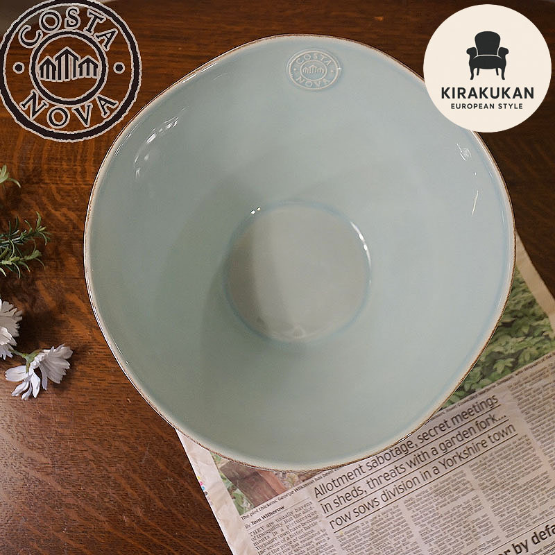 楽天市場】COSTA NOVA コスタノバ サラダボウル T ターコイズ