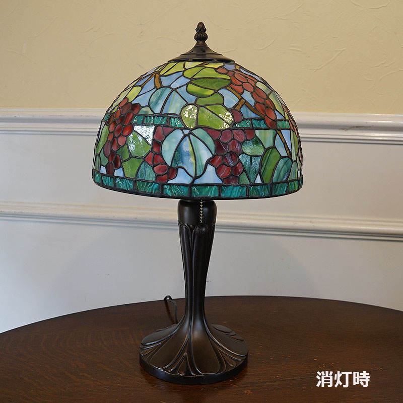 楽天市場】ステンドグラス ランプ 葡萄柄 ブドウ 限定品 シリアル