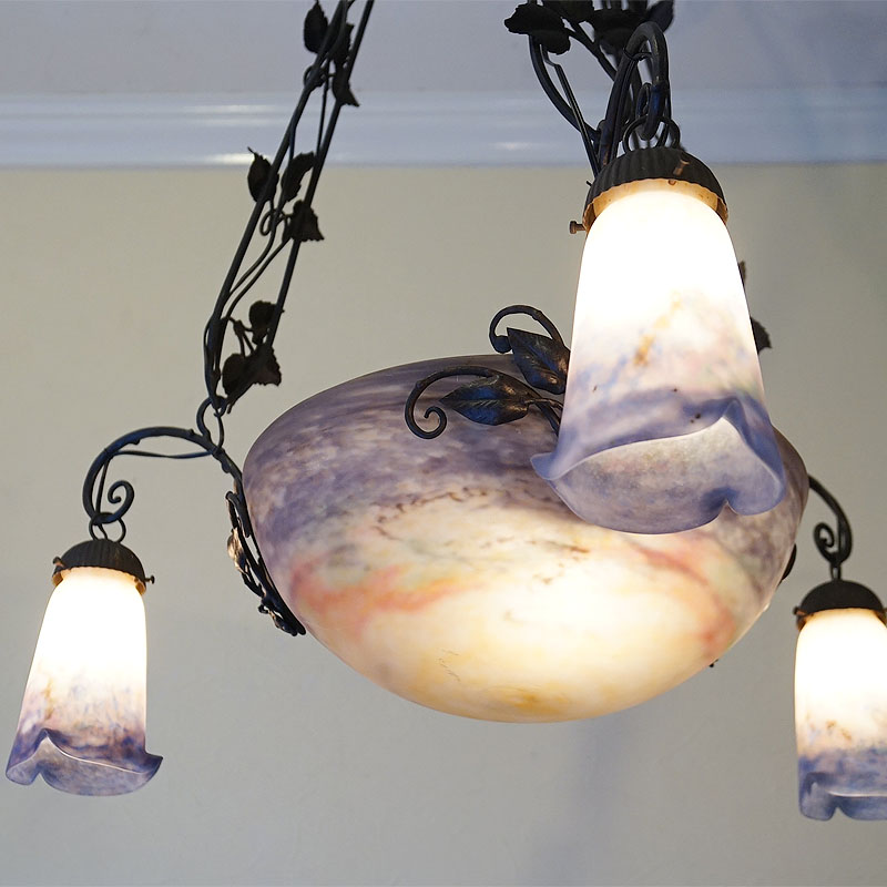 楽天市場】ヴィンテージ フランス製 ミューラー兄弟 ペンダントライト