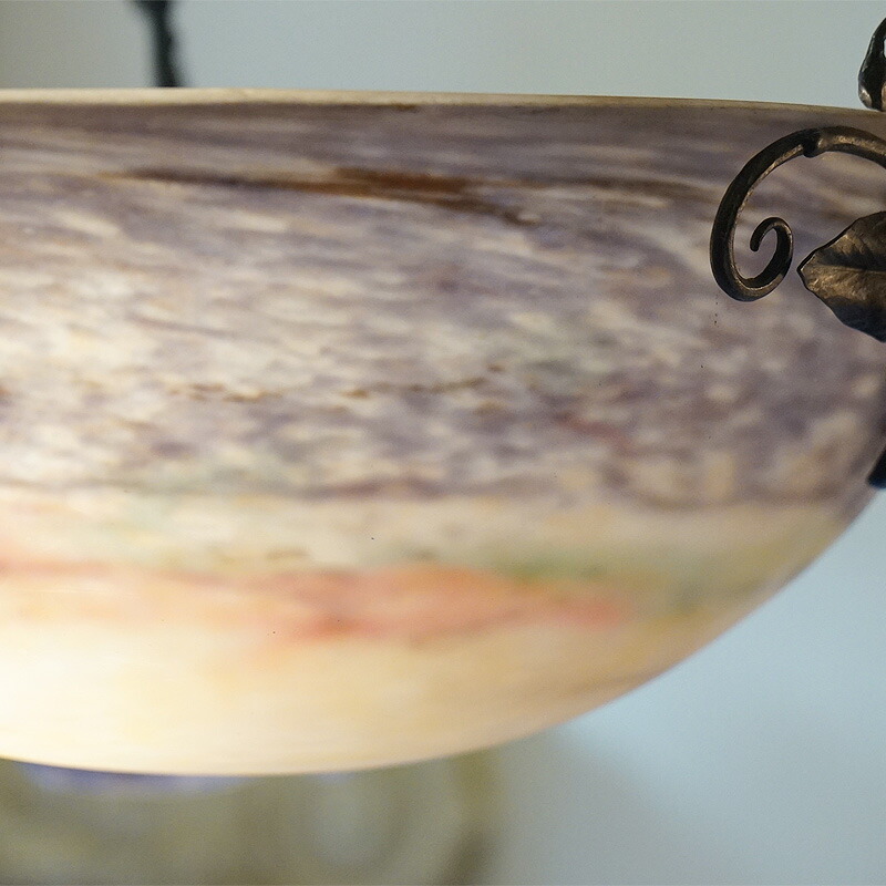 楽天市場】ヴィンテージ フランス製 ミューラー兄弟 ペンダントライト