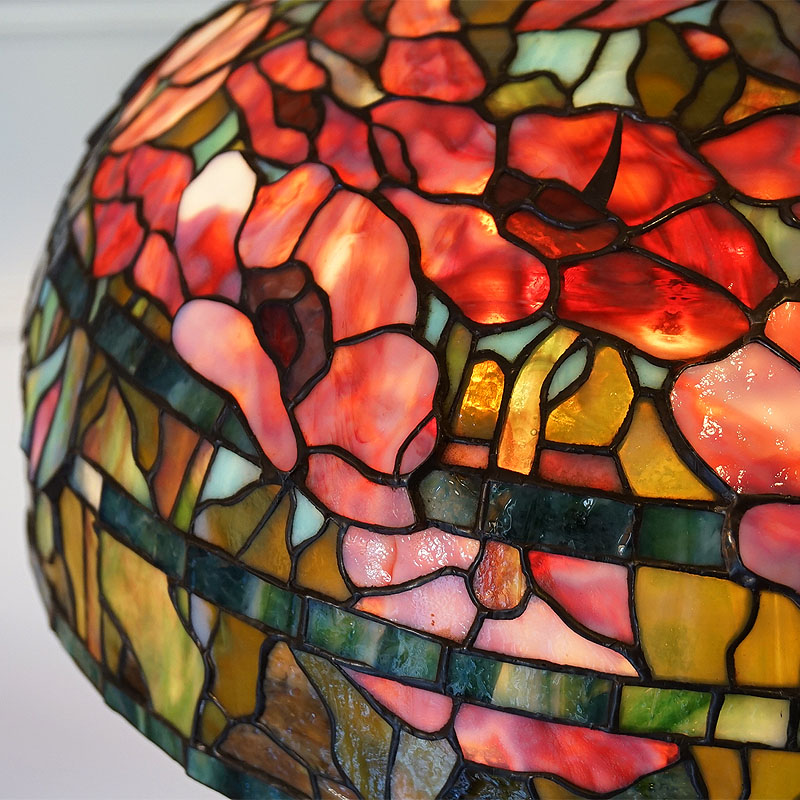 楽天市場】ヴィンテージ ステンドグラス フロアーランプ ティファニー