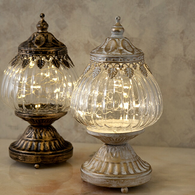 楽天市場】【特典あり】New Loire ロワール LED ミニランタン スタンド