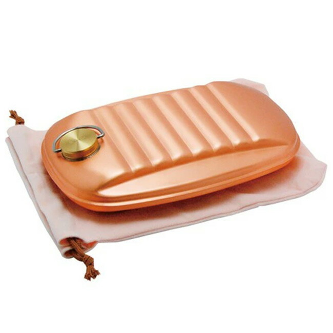 楽天市場】【特典あり】新光堂 純銅湯たんぽ 袋付 大 2.3L S-9395L