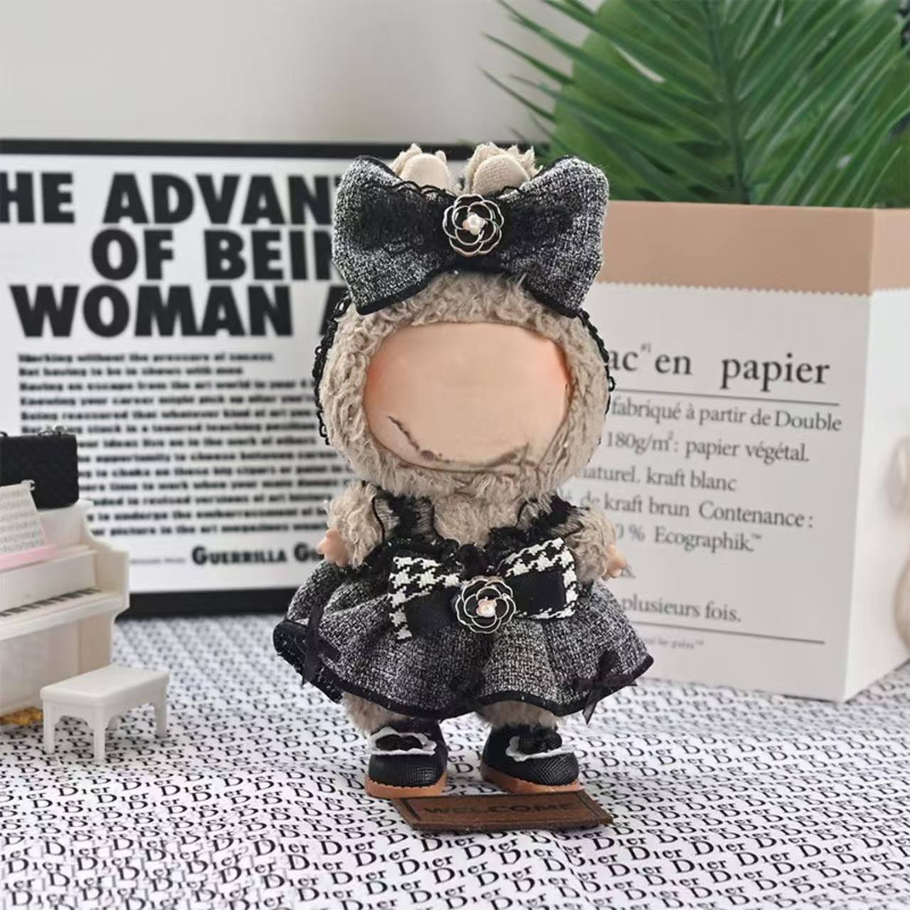 楽天市場】THE MONSTERS Exciting Macaron ぬいぐるみ用服 LABUBU