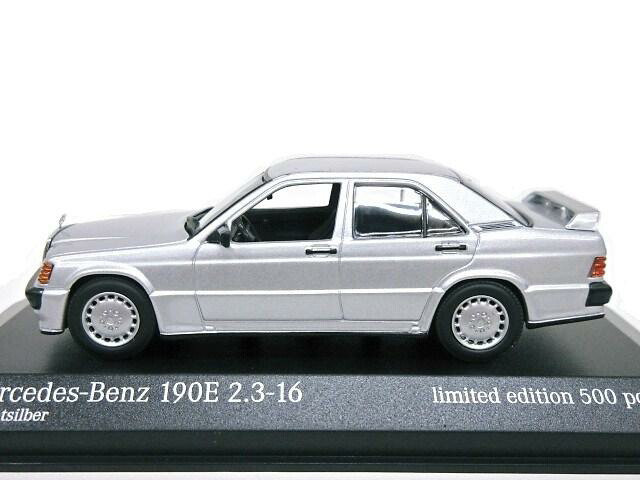 楽天市場】欧州限定 1/43 メルセデスベンツ 190E 2.3-16 (シルバー