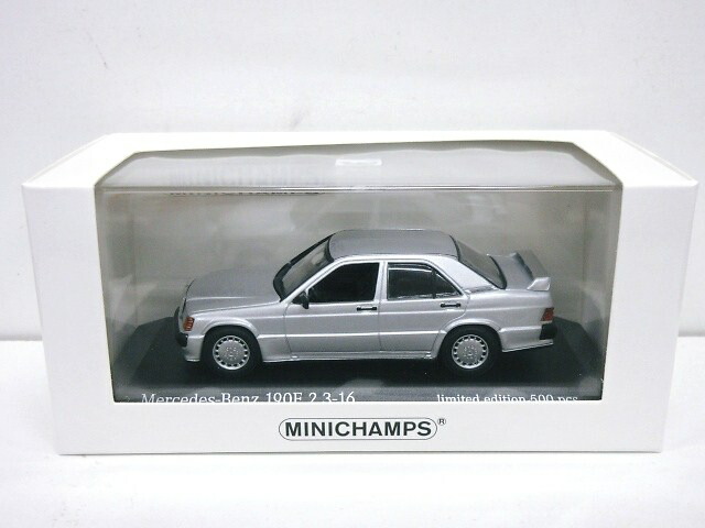 楽天市場】欧州限定 1/43 メルセデスベンツ 190E 2.3-16 (シルバー