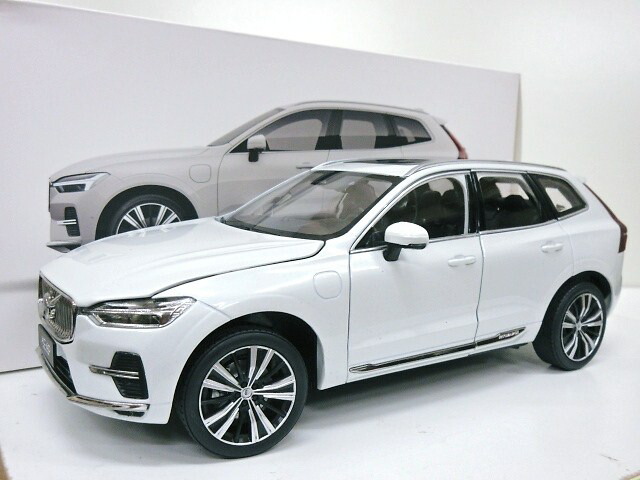 楽天市場】VOLVO特注 1/18 ボルボ XC60 リチャージ (ホワイト) 2022