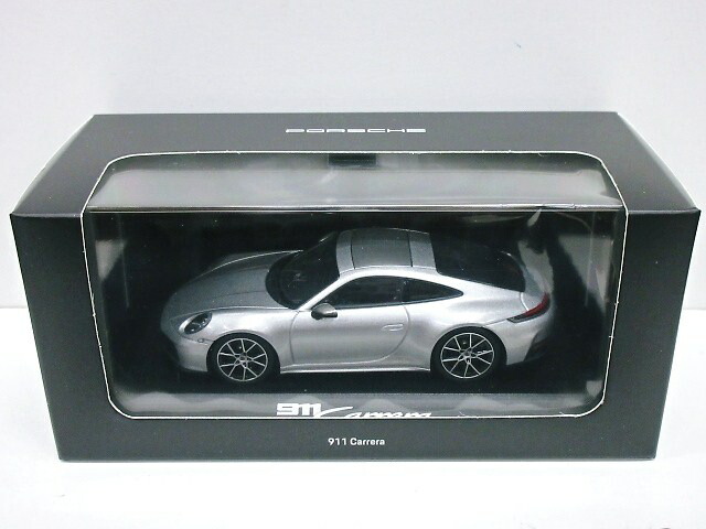 楽天市場】PORSCHE特注 1/43 ポルシェ911 カレラ (シルバー) 2025 992