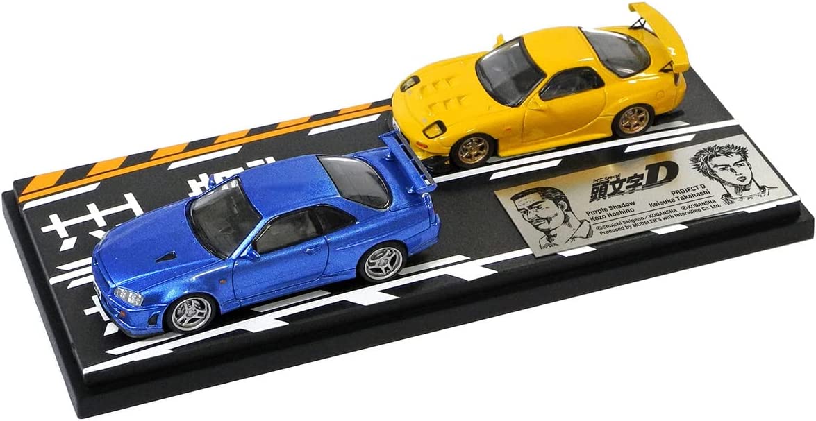 楽天市場】モデラーズ 1/64 頭文字D セットVol.8 高橋啓介 RX-7 (FD3S