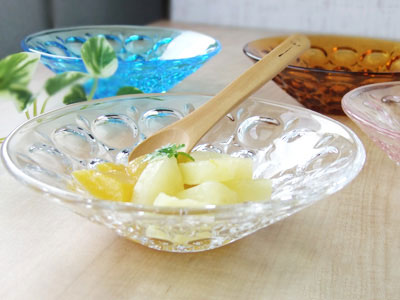 楽天市場】デザート皿 ガラス おしゃれ クリア ボウル かき氷皿 サラダ